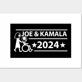 Joe and Kamala Humor 2024 Posters and Art